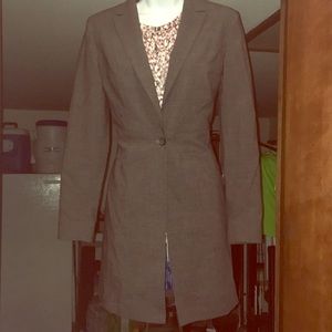 Lined Long Blazer by Express